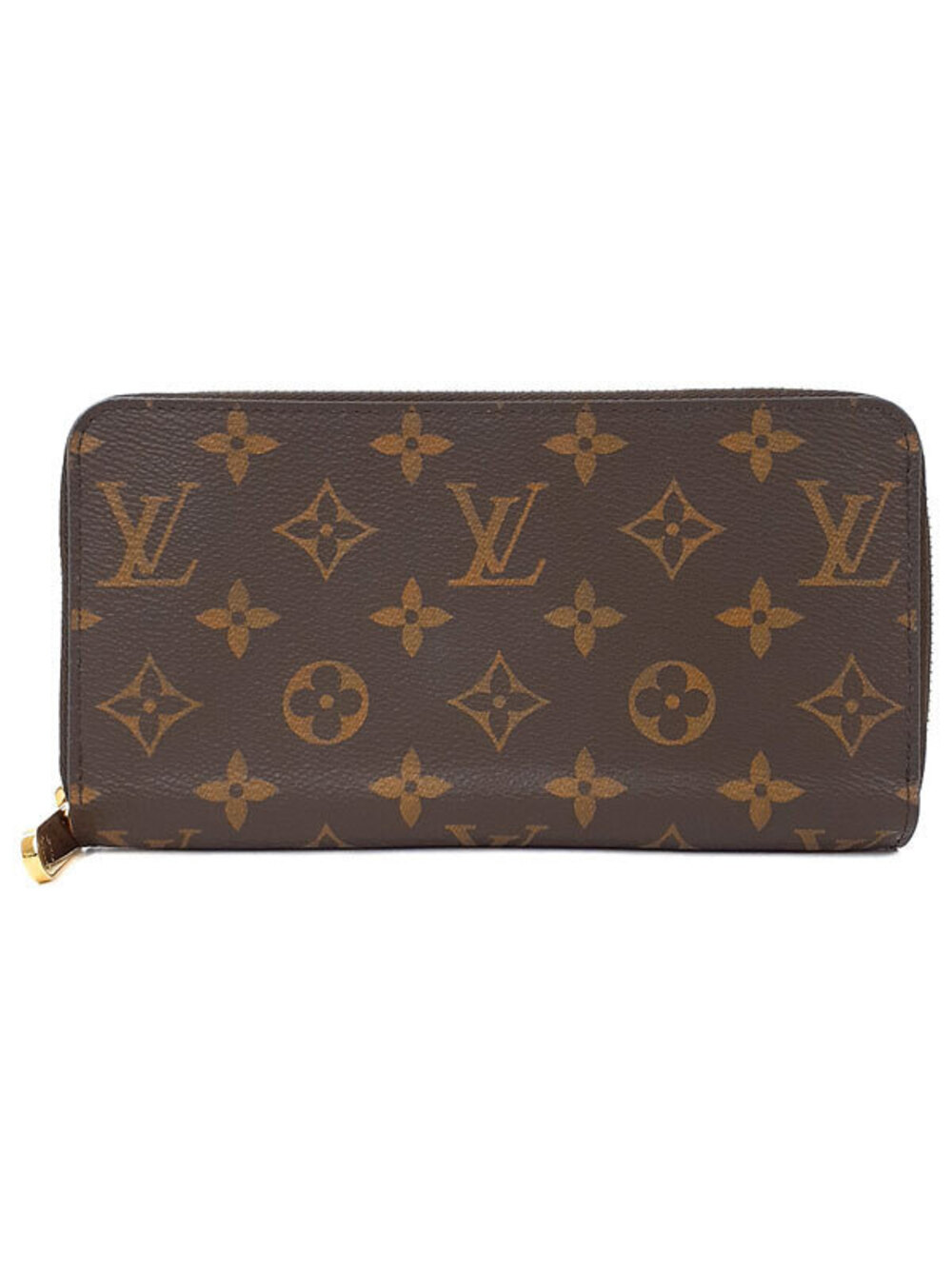 Louis Vuitton Monogram Zippy Wallet Round Zipper Long